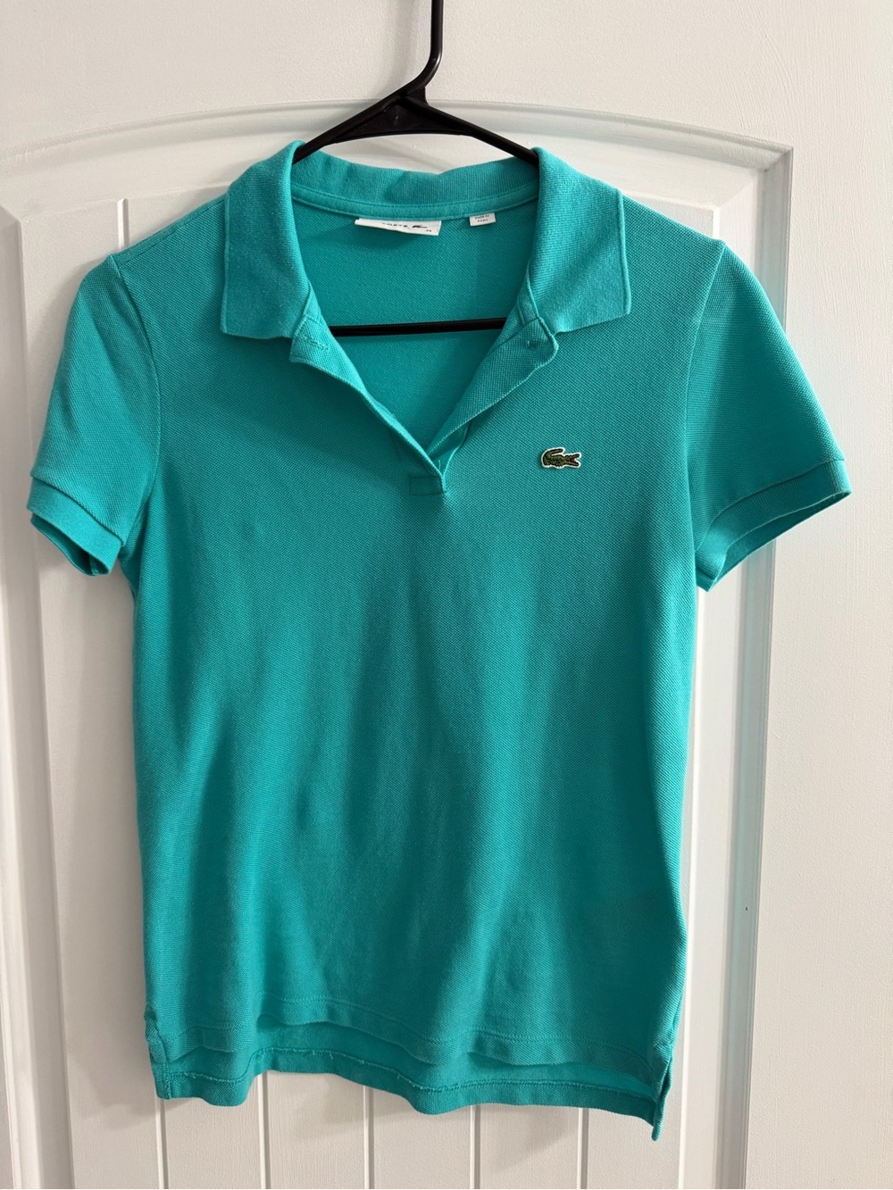 Lacoste Classic Fit Polo in Blue Size XS
